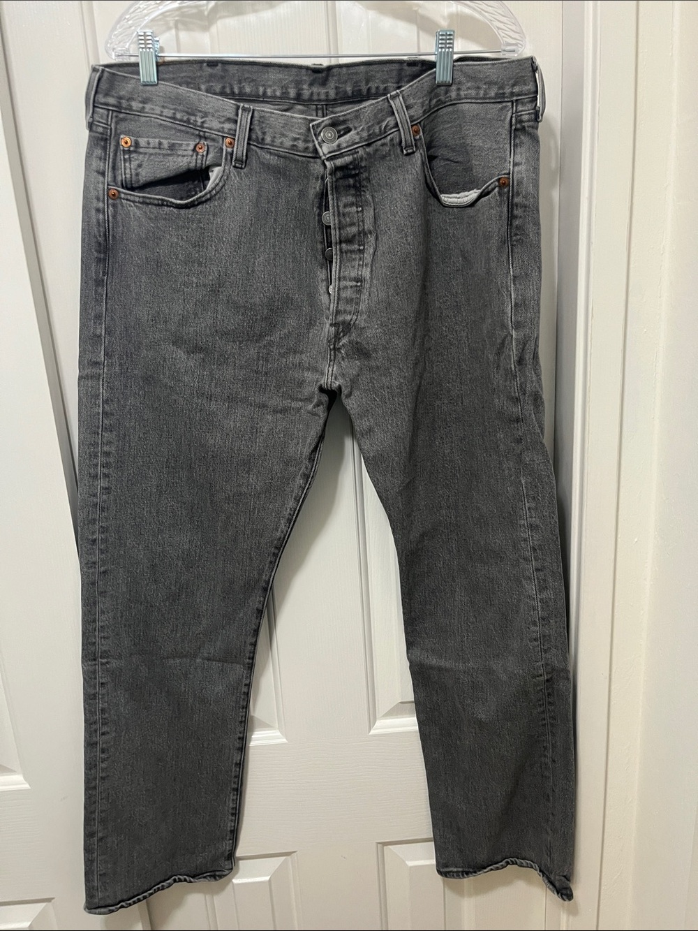 Levi's Straight Men's Jeans in Faded Charcoal